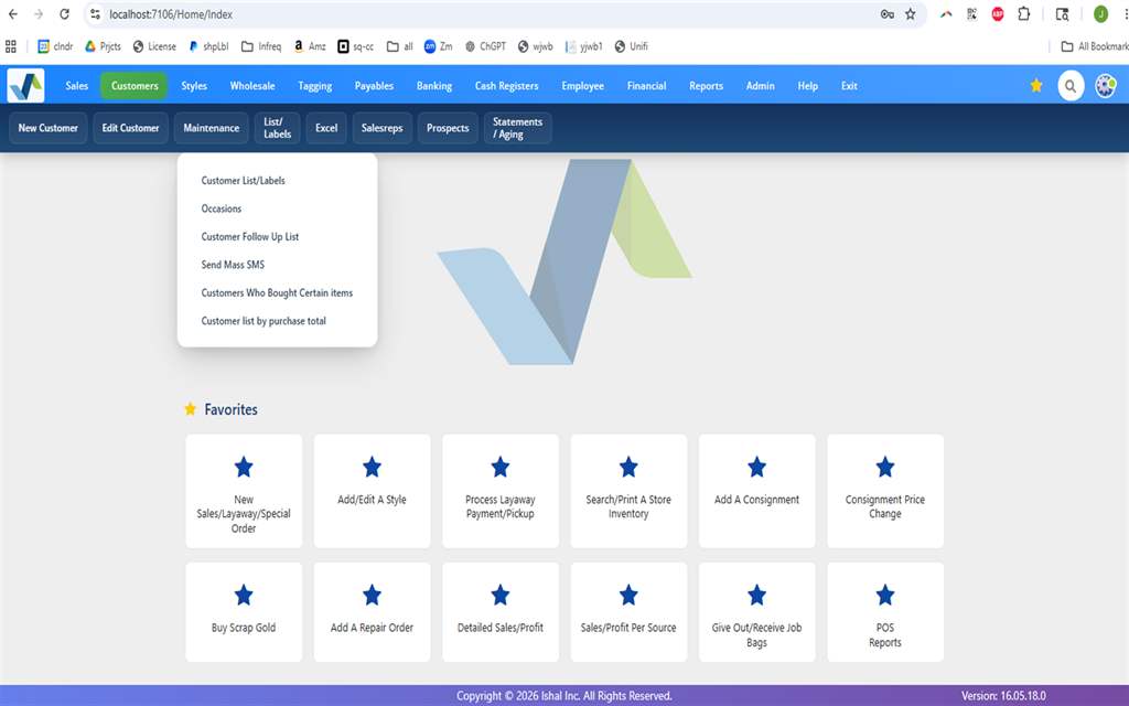 WJewel customer profile with loyalty and purchase history